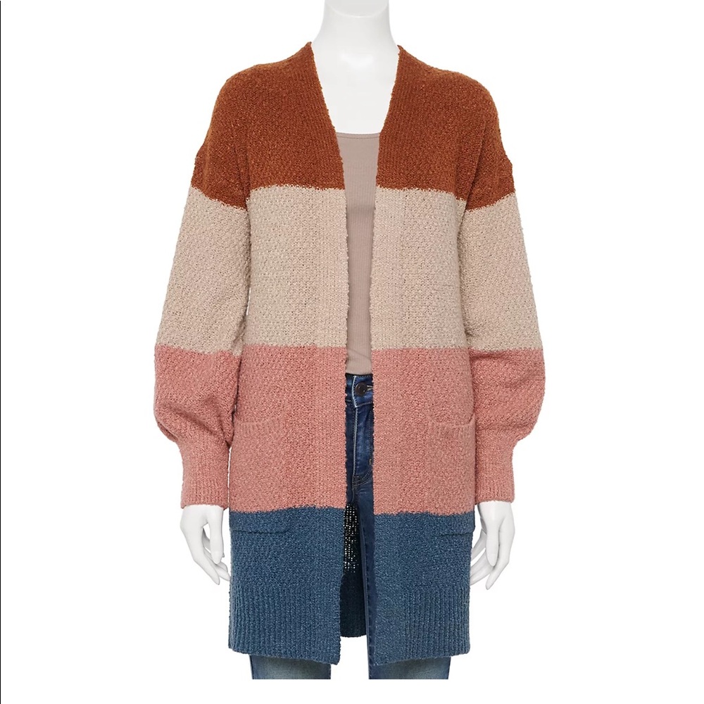 Cozy Color Block Sweater